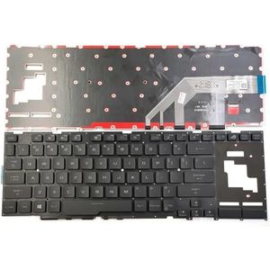 Laptop Toetsenbord Voor For ASUS For ROG Mothership GZ700GX Colour Zwart Verenigde Staten Lay-out