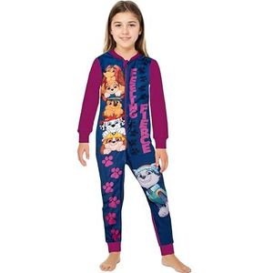 Paw Patrol - Jumpsuit - Blauw/Roze - Polyester - Officiële Merchandise