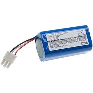 vhbw Vervangende batterij compatibel met Miele RX1-SJQL0, Scout RX1 Stofzuiger Home Cleaner (3400mAh, 14.4V, Li-Ion)