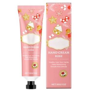 Rose Moisturizing Hand Cream - Hand- En Voetverzorging Met Plantenextracten, Langdurige Hydratatie For Herfst En Winter