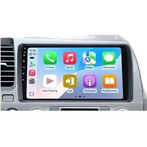 Autoradio compatibel met Honda Civic 8e generatie 2005-2011 Multimedia Draadloze Carplay Android Auto 4G(A1 1G 32G LHD)