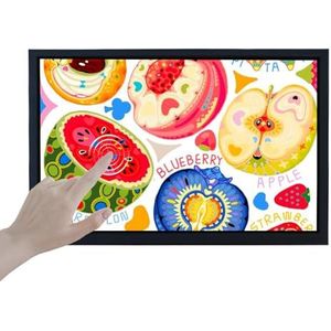 VSDISPLAY Draagbare 12.1 inch 1920x1200 600 neten Square Touch IPS LCD Monitor met Dual Ingebouwde Sprekers, Android 11 Board, ondersteuning Autocopy Autoplay Video