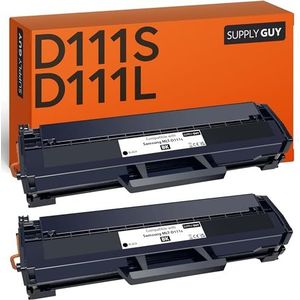 Supply Guy MLT D111S Toner compatibel met Samsung MLT-D111S voor Xpress M2070W, M2026W, M2070F, M2070FW, M2022W Multipack 2 Toner