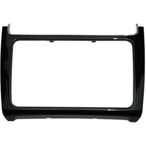 Autoradioframe Voor VW MQB POLO 6C 6R 2014-2017 Voor Radioframe, Hoofdunit, Schermomlijsting, Cd-platen, Decoratief Framepaneel(Piano black)