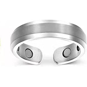 Magnetische Therapie Ring, Afvallen Ringen Voor Vrouwen Mannen, Resizable Ring, Gezondheid Houden Slanke Stijlvolle Metalen Touch Acupoint Gezondheidszorg
