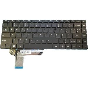 Laptop Keyboard For MB3182017 XK-HS327 Without Frame Brazilian BR Black