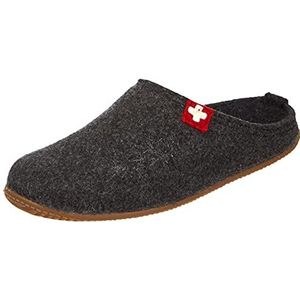 Living Kitzbühel Unisex 3886-0600 slipper, antraciet, 44 EU