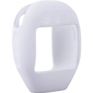 Luidspreker beschermhoes voor JBL CLIP5 valbestendige schokbestendige zachte siliconen hoes voor JBL CLIP 5 Speaker Shell Protector (wit)