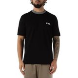 Emporio Armani, Heren, Tops, Zwart, Maat: XL Katoen,