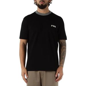 Emporio Armani, Heren, Tops, Zwart, Maat: XL Katoen,