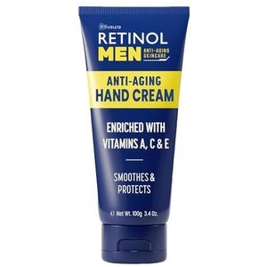Retinol Anti-aging handcrème - het originele Retinol merk voor jonger uitziende handen - Rijke, fluweelzachte handcrème conditioneert en beschermt huid, nagels en nagelriemen (heren)