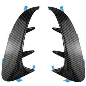 Achterspoilers Auto Achterbumper Sierlijst Voor Benz A-klasse W177 Sedan A180 A200 A250 A35 Voor Amg 2020 2021+ Spatbord Voorbumper Lip(Carbon Fiber)