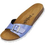 Palado - Malta Texas - Sandalen - Blauw - Comfortabele Pantoffels met Kurk-Voetbed