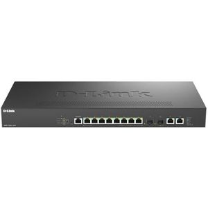 D-Link DMS-1250-12TP/E netwerk-switch Managed 2.5G Ethernet (100/1000/2500) Power over Ethernet (PoE) Zwart