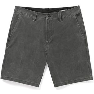 Volcom - Stone Faded Hybrid 19 Stealth Shorts voor heren - zwart