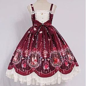 Lolita jurk zoete lolita kooi droom kraal ketting hanger wave jurk retro victoriaanse jurk kawaii meisje gothic lolita