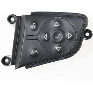 Stuurwielknoppen Voor GMC Voor Canyon 2015-2020 Voor Sierra Voor Yukon 23134237 23262277 Stuurwielradioschakelaar Zwart