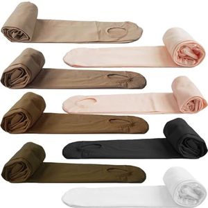 DANCEYOU Ballet Maillot Dans Panty Kousen Leggings voor Meisjes, Kinderen en Vrouwen Omkeerbare bruin L