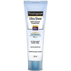 2 LOT X Neutrogena Ultrasheer Dry-touch Sunblock SPF 50+ - (30 Ml)
