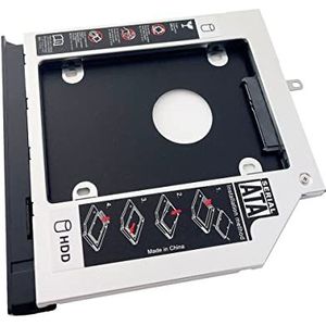 NIGUDEYANG 2nd HDD SSD Harde Schijf Optische Frame Caddy Adapter voor Lenovo Thinkpad L560 L570 met Bezel Voorpaneel Faceplate en Montage Metalen Beugel