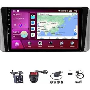 Android Double Din Car Stereo 9 Inch Touchscreen Autoradio Autotoebehoren Multimedia Stuurwielbediening met Navigatie Plug And Play Voor Volkswagen Polo Mk6 VI 6 2020 2021 2022(M100S WIFI 1G+16G)