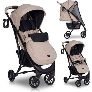 SaintBaby Fossil 01 Buggy Volt Black 22 kg draagkracht bij slechts 7 kg eigen gewicht