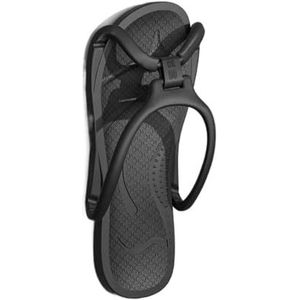 Dia's, Opvouwbare reispantoffels for koppels - Lichtgewicht binnen- en buitencomfort,voor dames en heren(Black,46 EU)