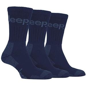 Jeep - set van 3 katoenen herensokken/wandelsokken voor zomer