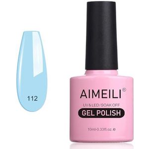 AIMEILI Gel Nagellak UV LED Gellack Soak Off Gel Polish - Ixia Viridiflora (112) 10ml
