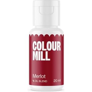 Colour Mill Oil-Based Food Coloring, 20 Milliliters Merlot