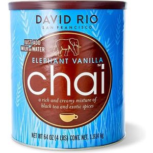 David Rio - Chai Tee - DAVID RIO Chai Tea - David Rio Chai Elephant Vanilla 1816g