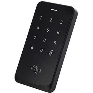 IP67 Waterdichte Toegangscontrole Toetsenbord en Draadloze Digitale Kaartlezer Toegangsdeur Slot met Blauwe Achtergrondverlichting en Abs Vlamvertragende Shell