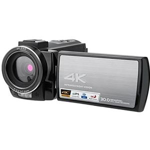 Digitale Camera, Videocamera 4K digitale camcorder Full HD IR Nachtzicht for blogvlog