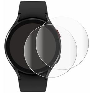 BROTECT Full-Cover Screen Protector voor Samsung Galaxy Watch 4 (44mm) (2 Stuks) - Full-Screen Schermbeschermer, 3D Curved