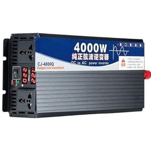 Inverter Auto-omvormer Zonne-energieomvormer Zuivere Sinusomvormer DC 12/24/48/60V/72V Naar AC 220V 110V 120V 4000W/5000W/5500W/3000W Converter(72V,120V(60HZ),Peak power 4000W)