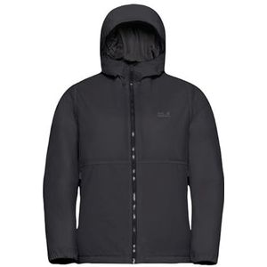 Jack Wolfskin - Winterjack PAMIR JKT W - Zwart - Met Capuchon - Waterdicht