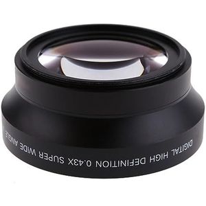 Professionele 72mm Teleconverter Telelens 2.2x/Groothoeklens 0.43x