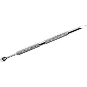 Rui Smiths Professionele Dubbelzijdig Roestvrij Stale Metalen Duwer (Nagelriem Duwer) En Driehoek Gel Nagellak Remover Schraper Tool - Stijl No. 102