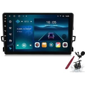 Android 15 Autoradio voor T-oyota Auris (2006-2011) 9 inch 2K Touchscreen 2000 * 1200 Android Head Unit Multimedia Speler met Carplay GPS Navi BT 5G WiFi DSP SWC,Y2