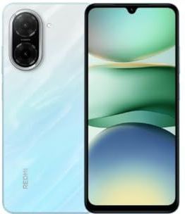 Xiaomi Redmi A5 Smartphone, 4 + 128 GB, meeslepend display, 17,9 cm (6,88 inch), 120 Hz, krachtige Octa-Core-processor, 5200 mAh, 32 MP KI-dubbele camera, oplader niet inbegrepen, blauw (EU-versie)