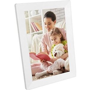 Home Fotolijst, Wifi-verbinding Touchscreen IPS-paneel 10,1 Inch Hoge Resolutie Frame RAM 1G ROM 16G Verwijderbaar Rek voor Slaapkamer (EU-stekker)