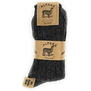 SUSAN Korte heren sokken alpaca, 3 paar, gesorteerd, 43-46