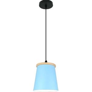 LANGDU Moderne stijl kroonluchter Amerikaanse stijl lampenkap Macaron industriële matte kleine hanglamp boerderij decor creatieve metalen verlichtingsarmaturen for keukeneiland studeerkamer woonkamer