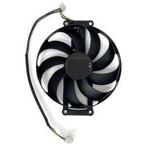 FDC10H12S9-C T129215SU 6PIN 12V GPU-koelventilator voor ASUS voor GTX 1660 Ti Dual EVO OC RTX2070 grafische kaartkoelventilator(Black B-Fan FDC)