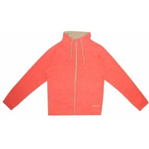 Joluvi Campus sweatshirt met capuchon en ritssluiting, uniseks, wit, merk: Joluvi – EAN: 8434092357285 – maat: XS