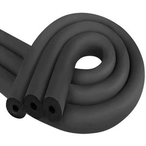 De buizen, de schuimbuien Buisisolatieschuimbuis 1,8 m zwart polyethyleenrubber-kunststof 15 mm/20 mm dik, verschillende maten(ID32 mm*T20mm)