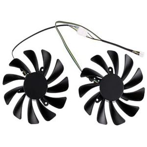 2 stuks 95mm koelventilator vervangen voor Zotac voor GeForce GTX1070 Ti GTX1080 AMP Edition grafische kaartkoeler