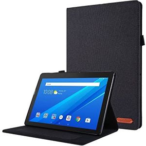 Tablethoezen Compatibel met Lenovo Tab M10 TB-X505F / TB-X605F (10,1"") hoes, opklapbare standaard hoes Beschermende stoffen bedrukte hoes met automatische waakslaap met kaartsleuven Tablet-pc-hoes(Siy