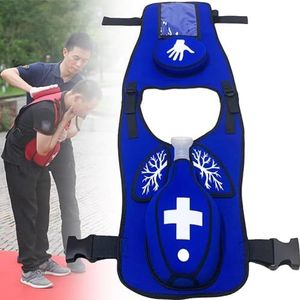 anti-verstikkingsapparaat, Anti-verstikkings-obstructie trainervest - Praktijktrainingsmodel Onderwijs for verpleegkundigen en studenten Eerste hulp lesaccessoires, kind(Child)