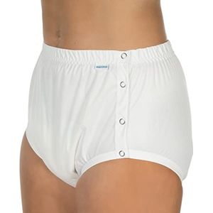 PU-slip wit, knoopbaar, suprima 1288 001, bij gemiddelde tot ernstige incontinentie (Unisex L)